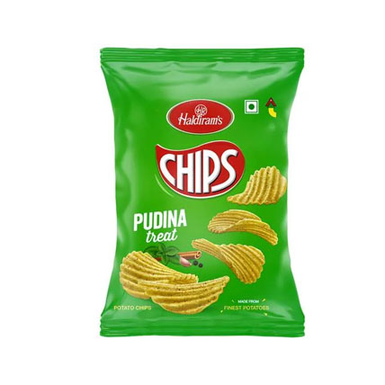 Haldirams Chips Pudina Treat Family Pack